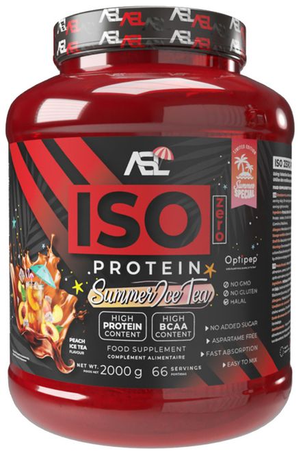 Hovedbilde ASL Whey ISO Zero 2kg Summer Ice Tea - Limited Edition