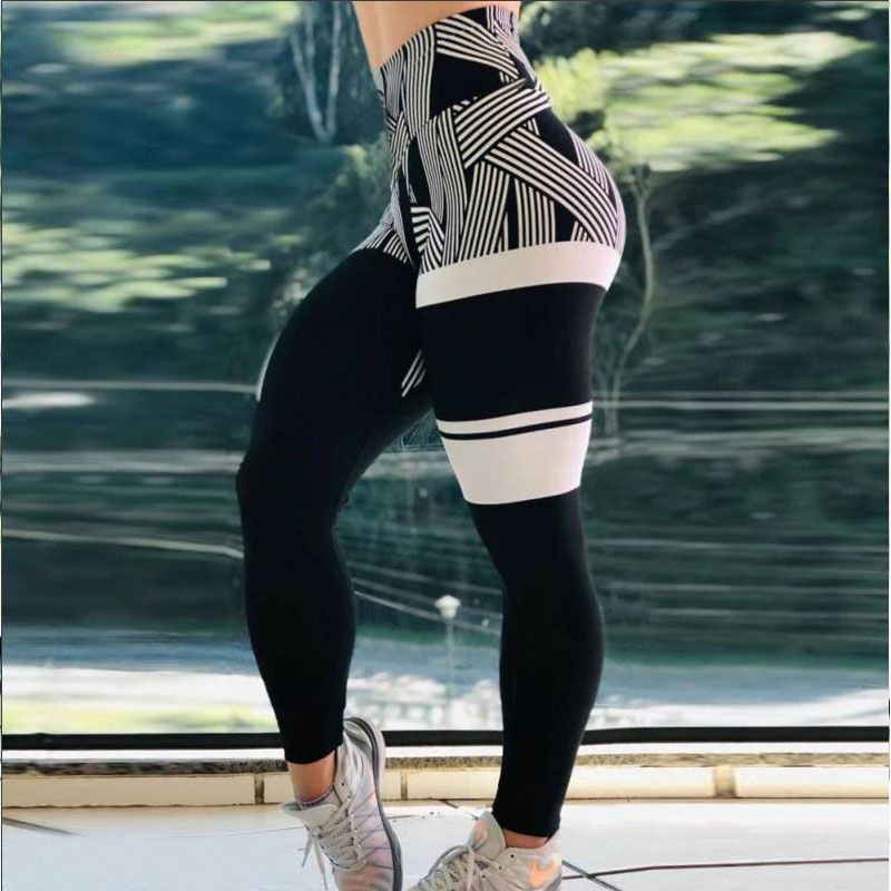 High Waist with white bands