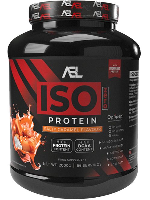 Hovedbilde ASL Whey ISO Zero 2kg Salty-Caramel