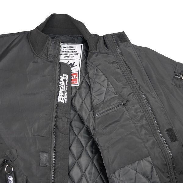 Brachial Flight Jacket City Black