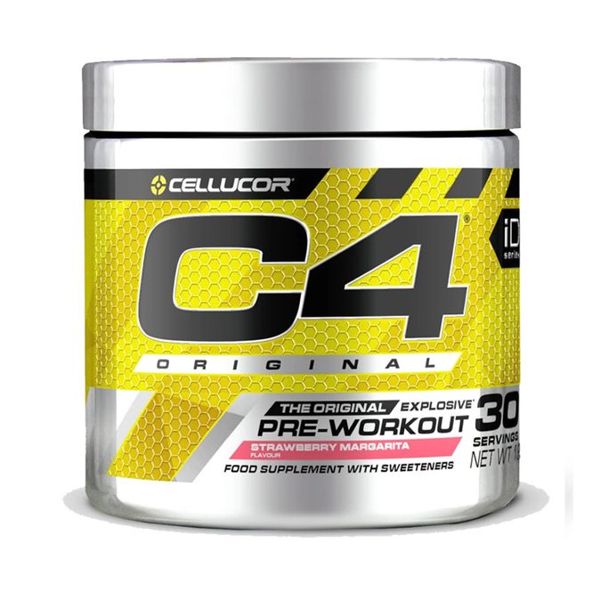 Hovedbilde C4 Pre-Workout 30 Serveringer Strawberry Margarita