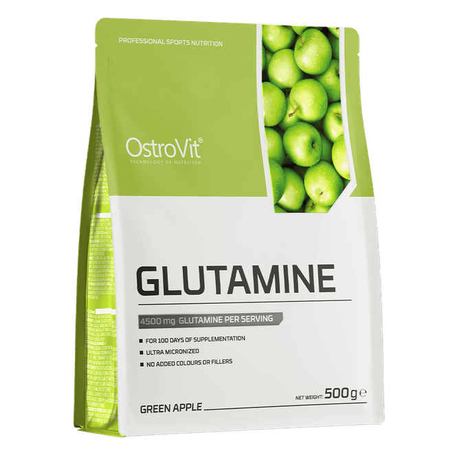 Hovedbilde OstroVit Supreme Pure Glutamine Green Apple 500g