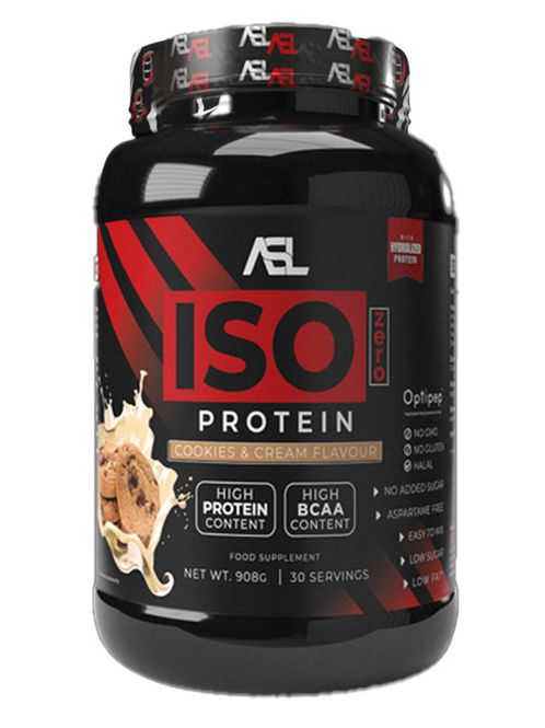 Hovedbilde ASL Whey ISO Zero 908g Cookies & Cream