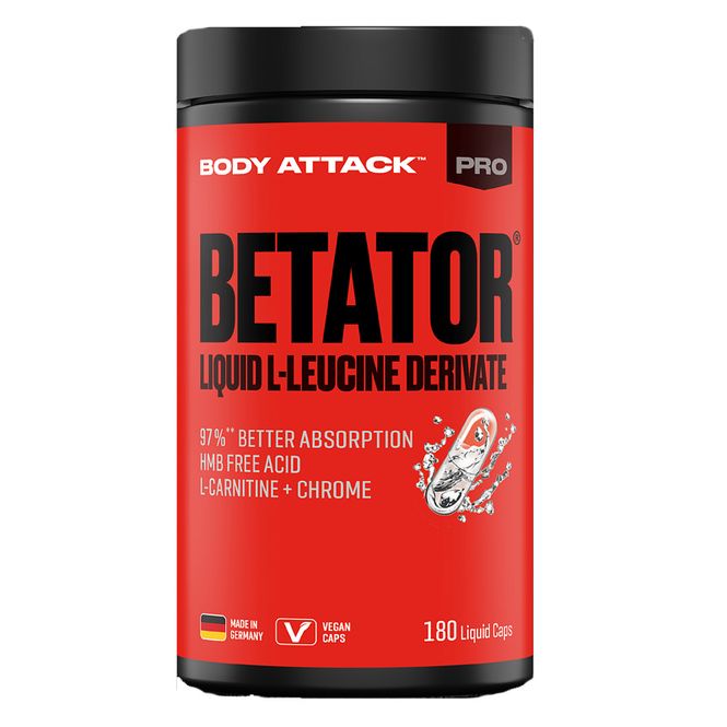 Hovedbilde Body Attack Betator 180 kapsler
