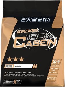 Hovedbilde Stacker2 100% Casein Vanilla 908g